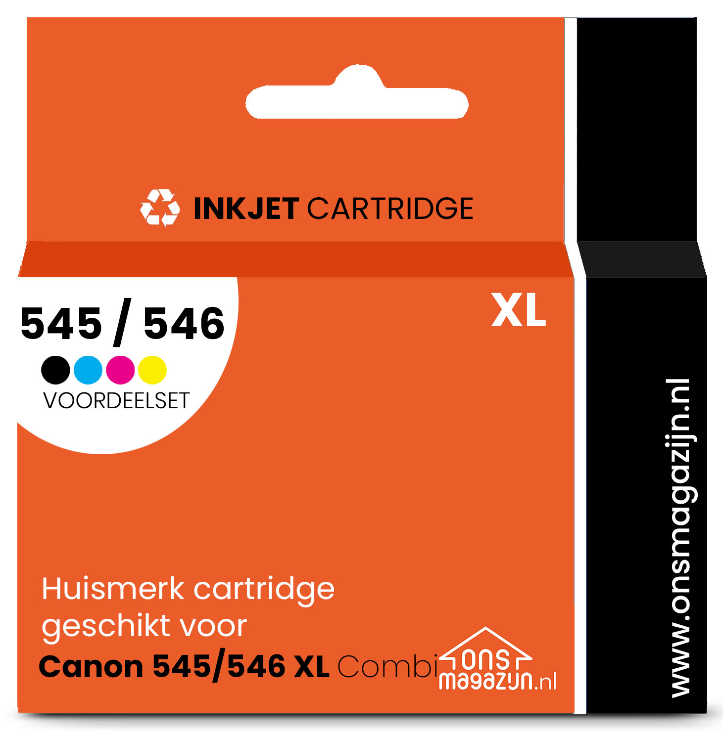 Huismerk Voordeelset Canon PG 545 & CL 546 XL zwart + kleuren Top Merken Winkel